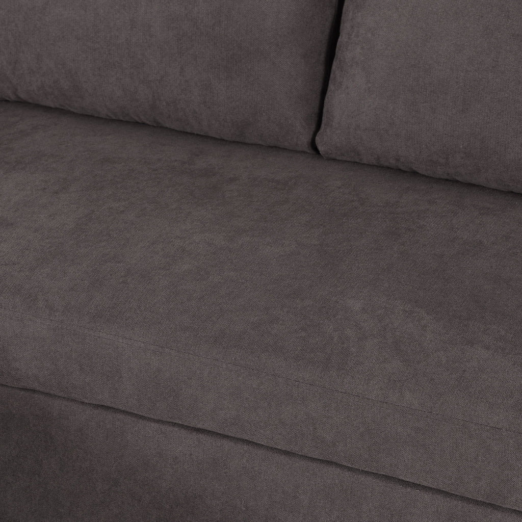 L - Shaped Convertible Sofa Bed With Storage Chaise