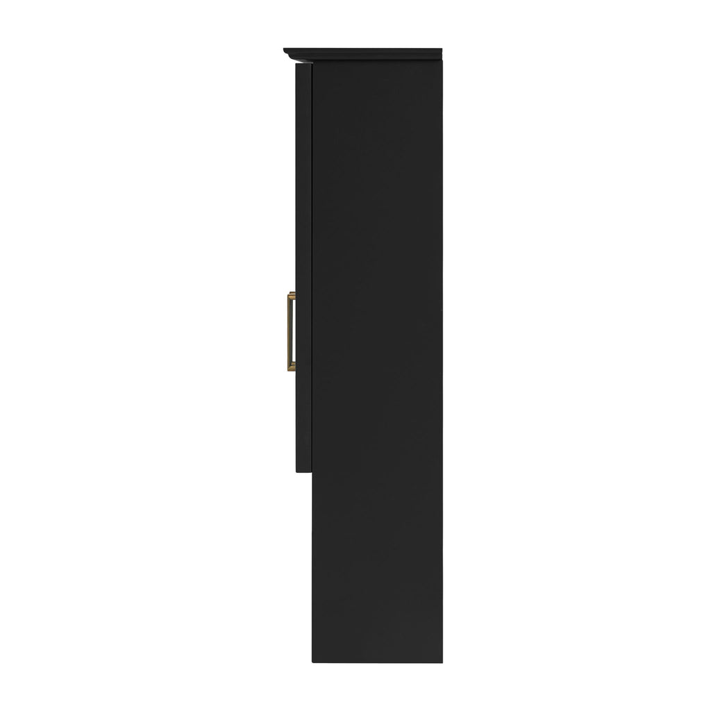 2 In 1 Wall-Mounted Mirror Cabinet With Adjustable Shelves, Soft-Close Doors, High-Definition Mirror & Storage