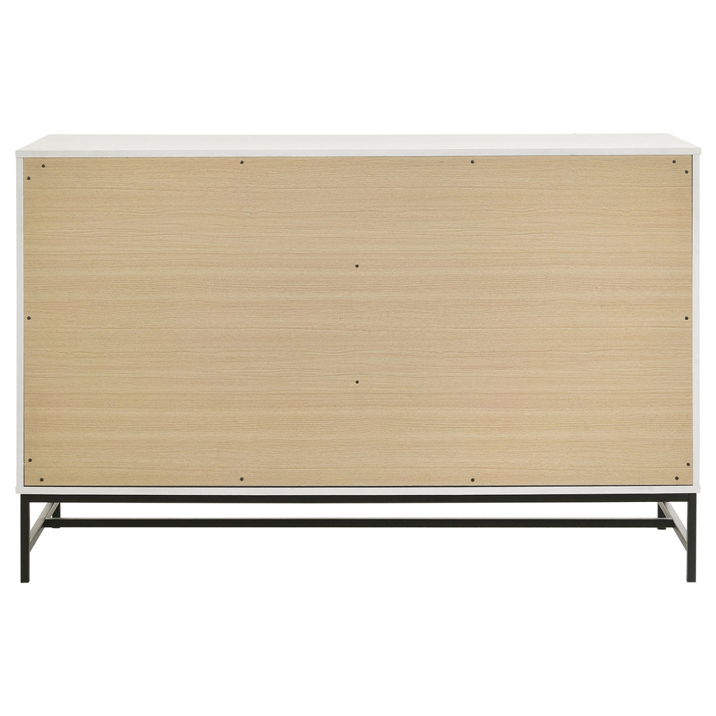 Taraval - 6 Drawer Bedroom Dresser - White