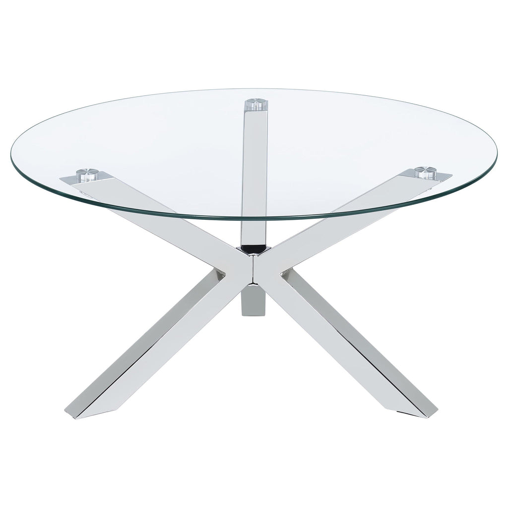 Alexa - Round Coffee And End Table Set