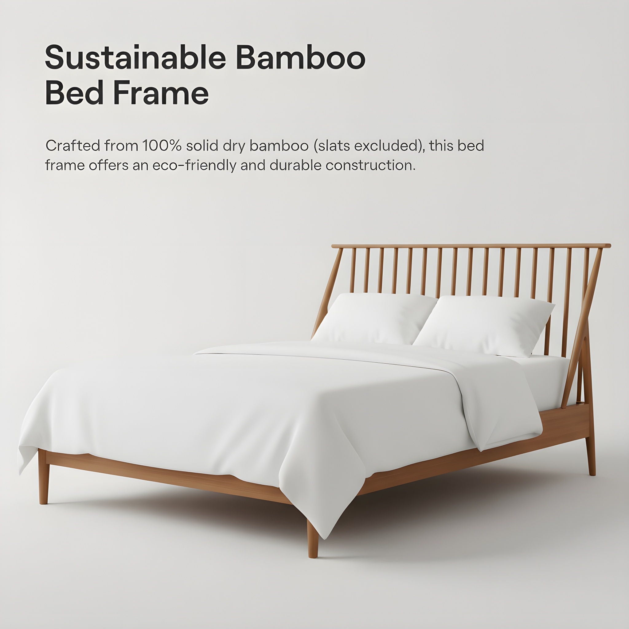 Bohemian Platform Bed With Tall Headboard