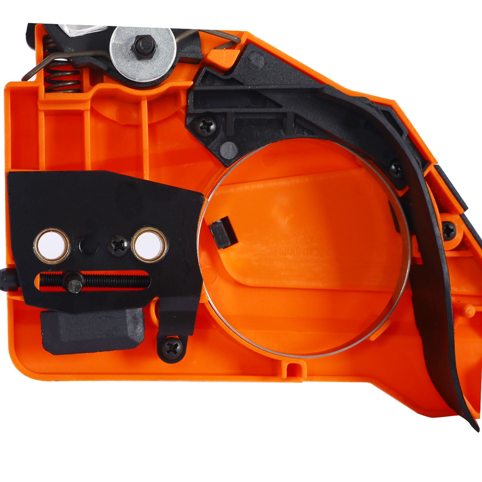 Professional Gasoline Chainsaw 20" 52Cc For Tree And Wood Cutting - Orange