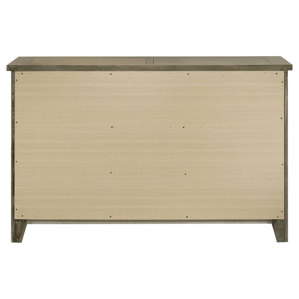 Pelton - 6 Drawer Dresser - Oak