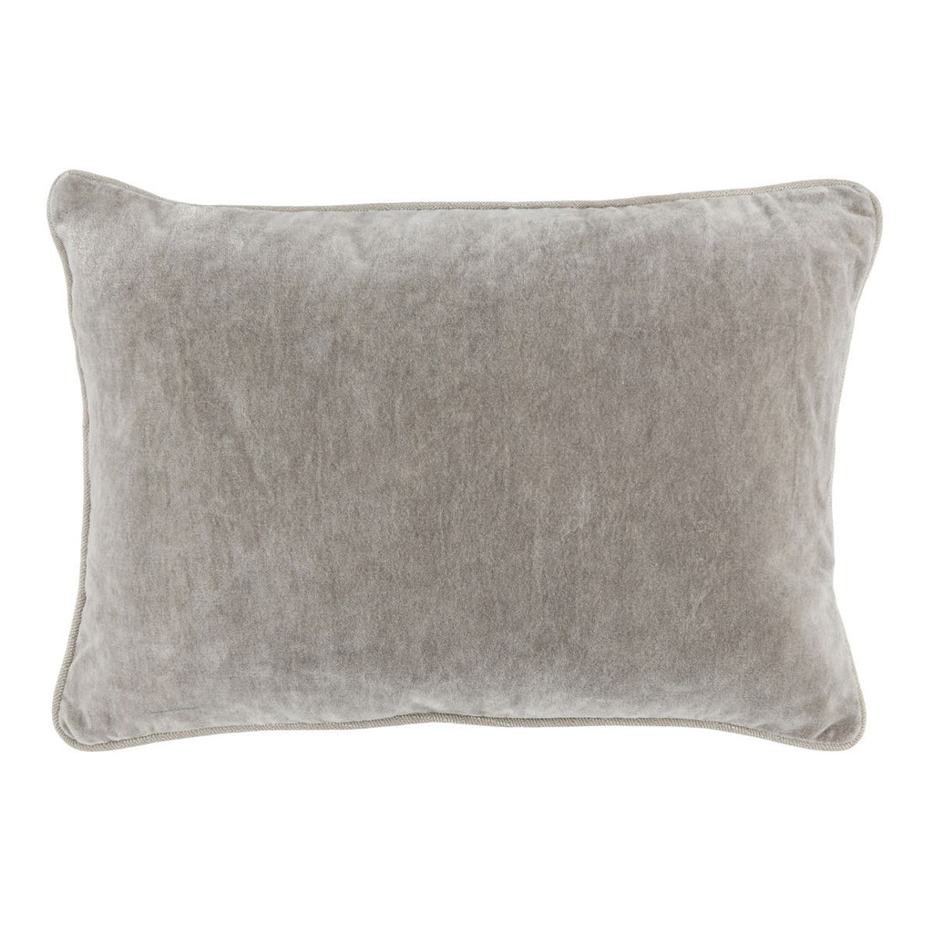 Heirloom Velvet - SLD Pillow - Silver