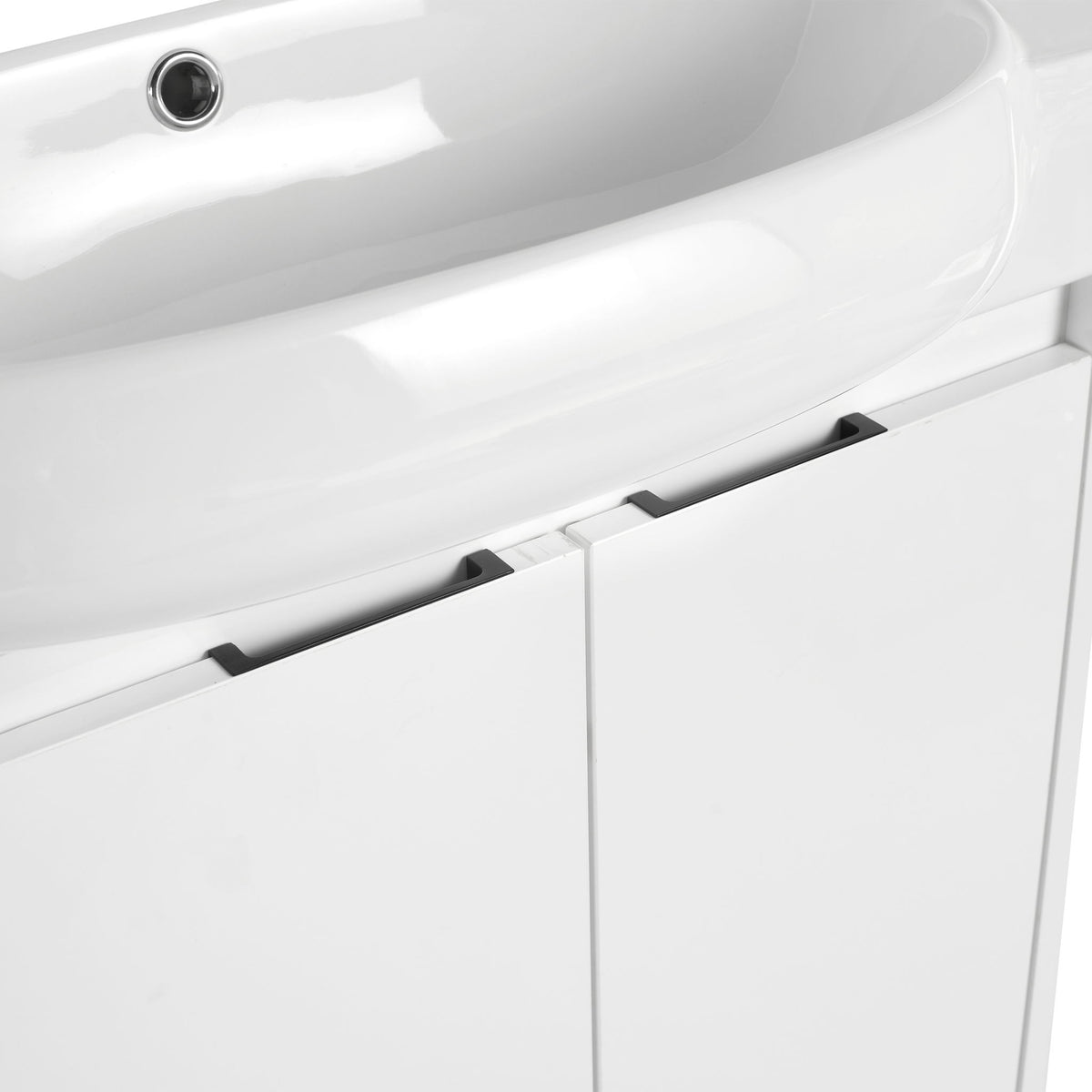 Freestanding Bathroom Vanity & Sink, Soft Close Doors