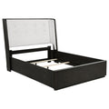 Bangor - Wingback Bed With Upholstered Headboard