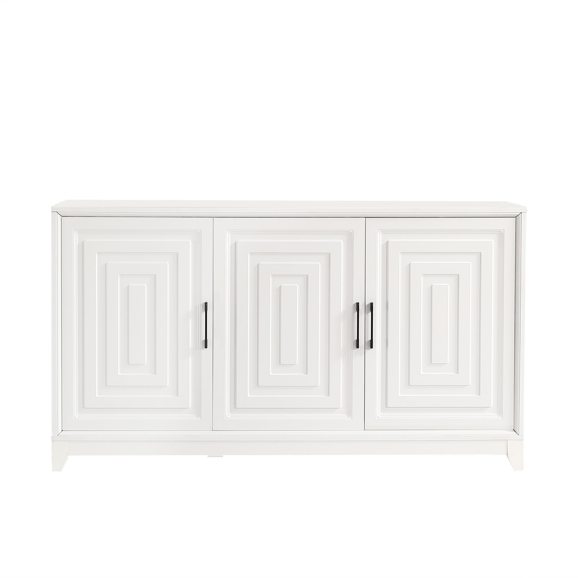 TV Stand, Media Console Cabinet With 2 Spacious Storage Space