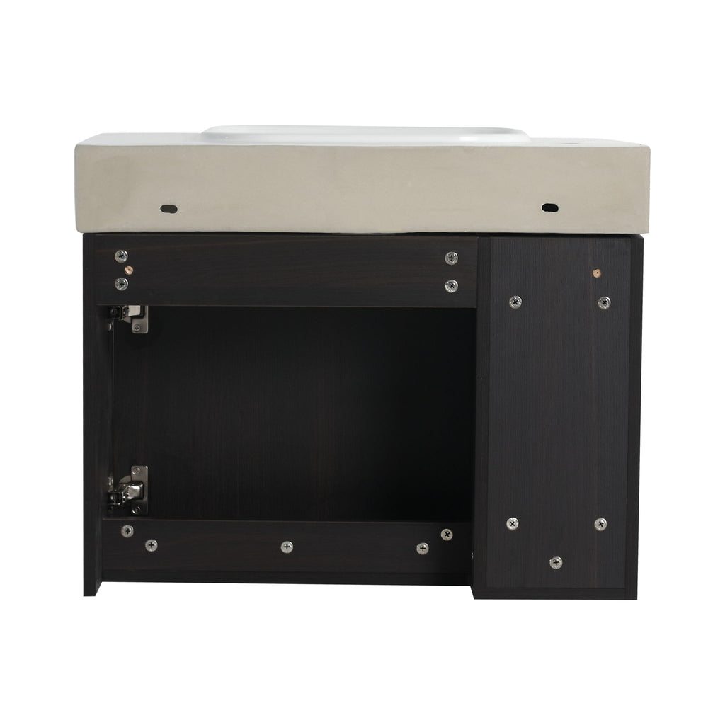 Freestanding Bathroom Vanity With Sink, Soft Close Door