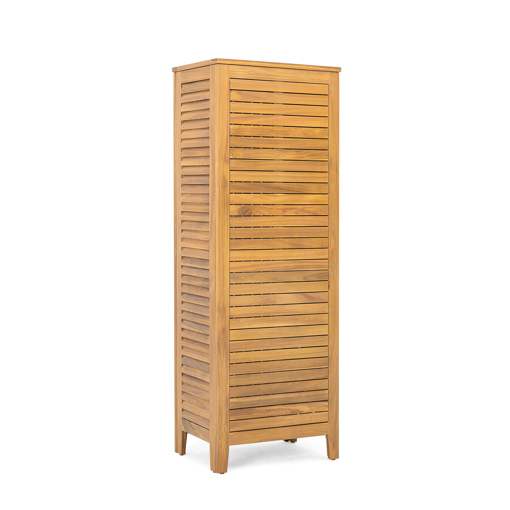 Whitney - Acacia Wood Cabinet For Indoor And Outdoor Storage - Teak