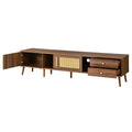 TV Stand With Storage Cabinets - Natural