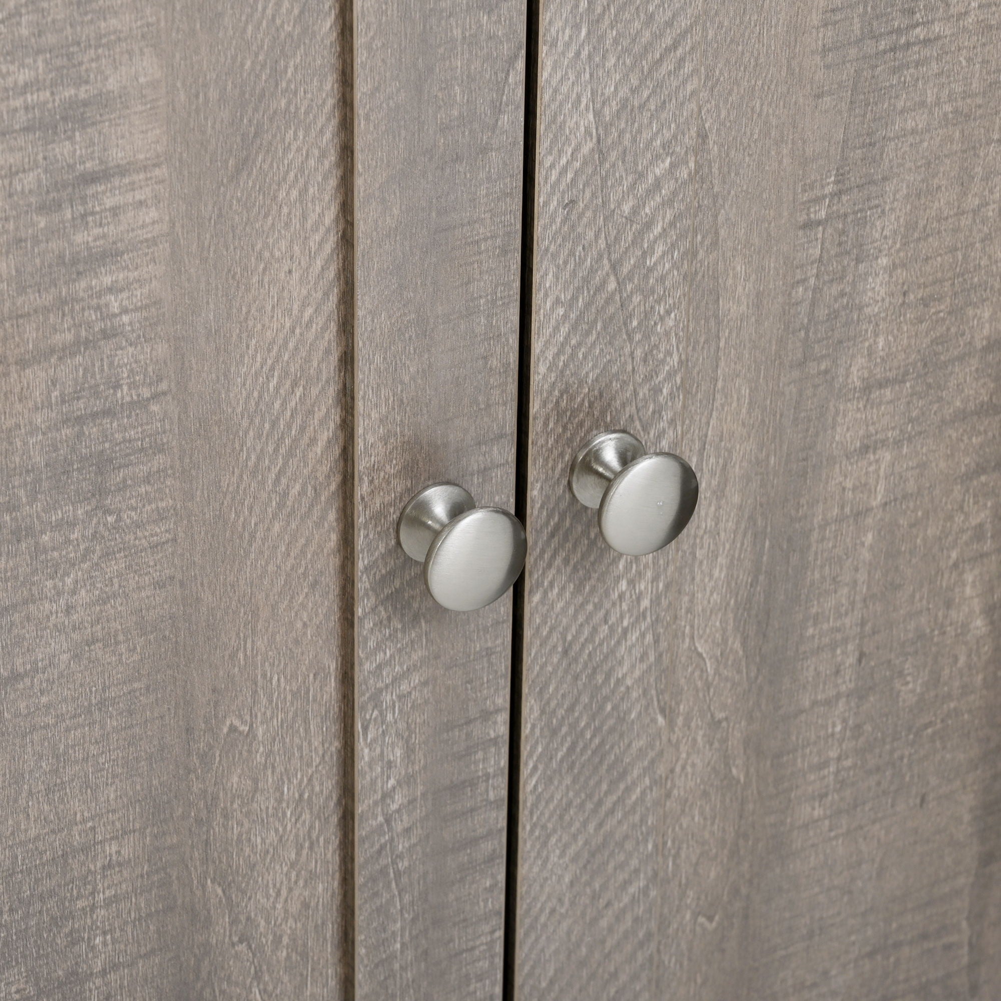 Large Kitchen Pantry Storage Cabinet Cupboard With Pull Out Side Cabinet