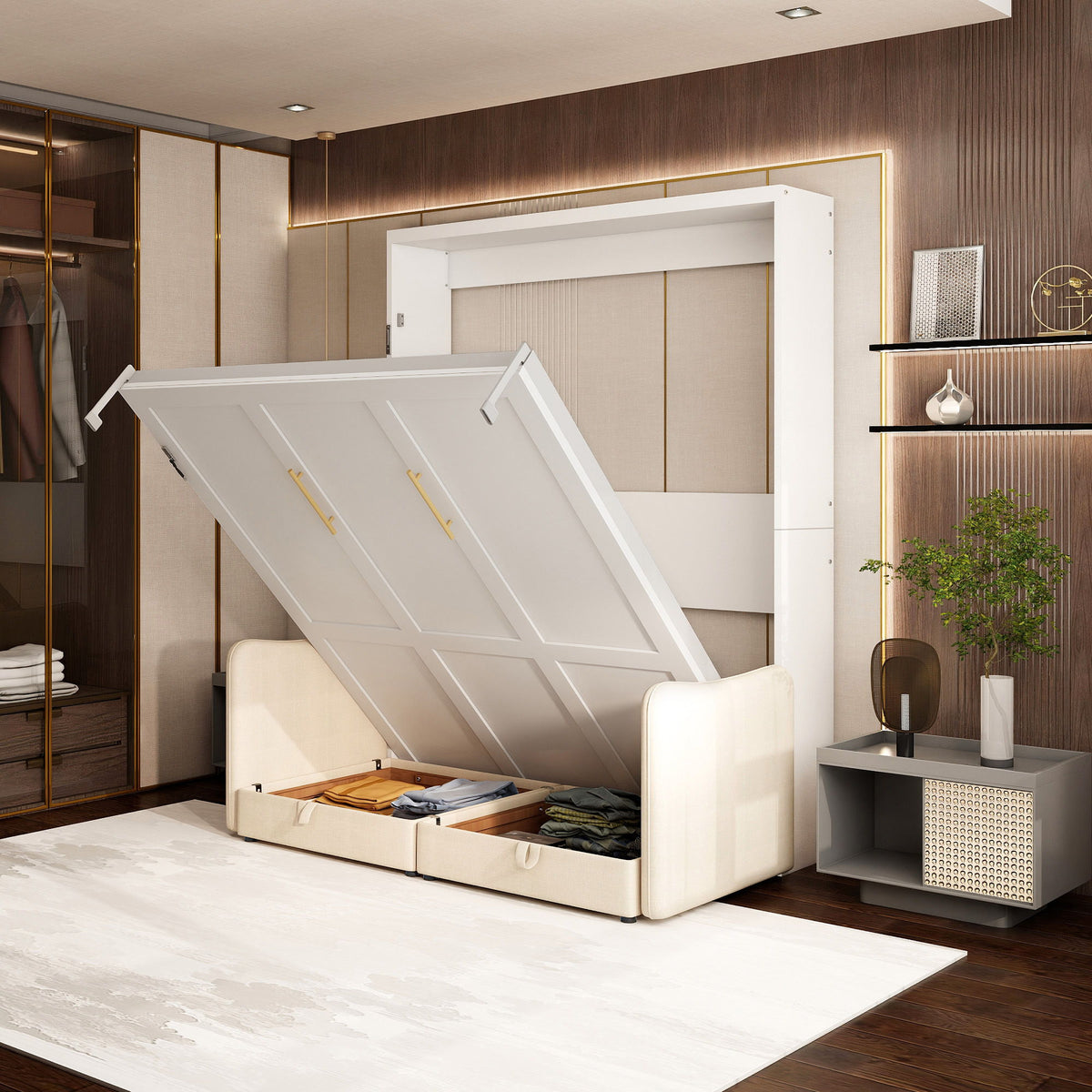 Murphy Bed, Wall Bed With Sofa