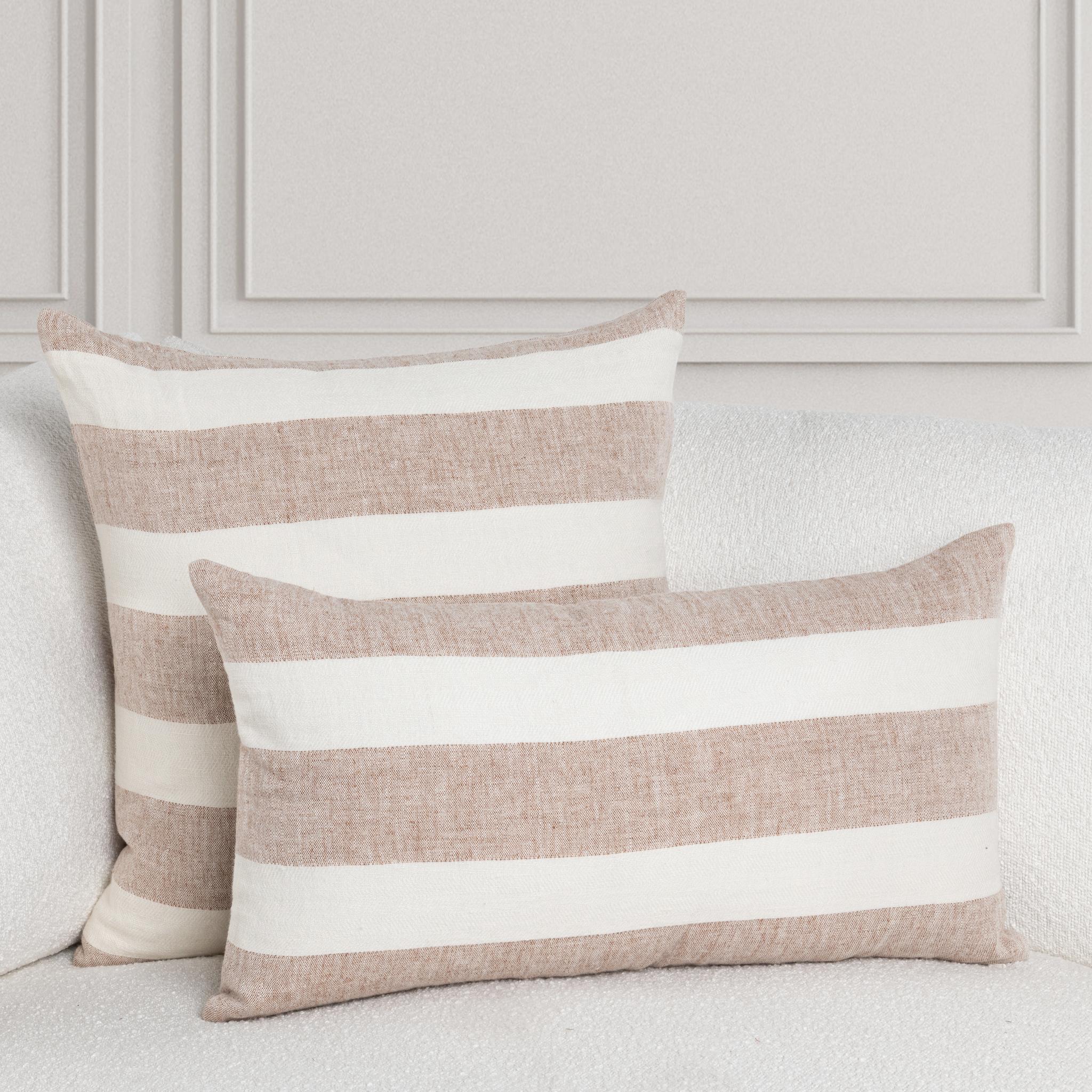 Eleanor - 14" x 26"Pillow - Natural / Ivory