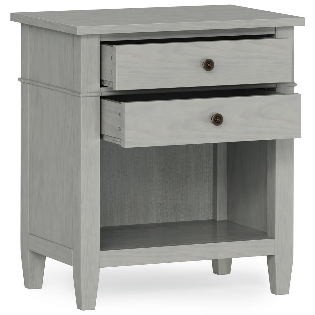 Carlton - Bedside Table - Gray