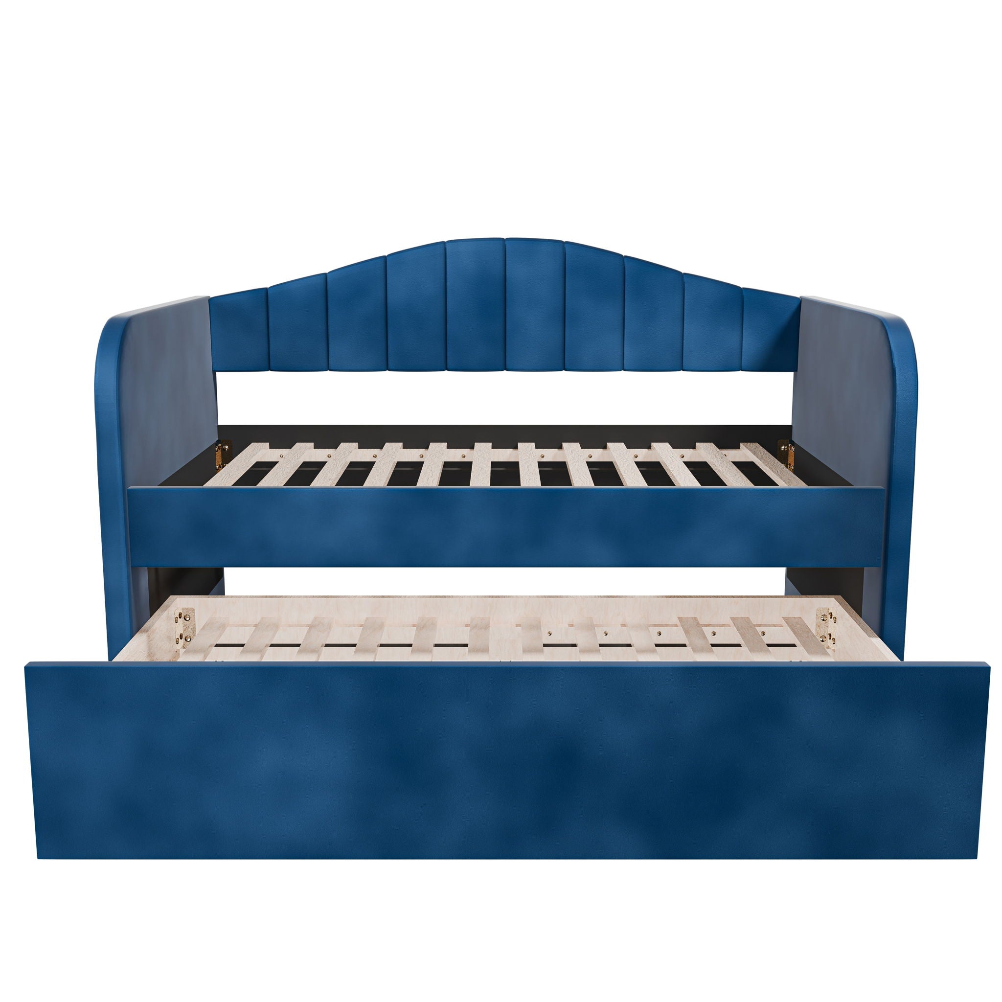 Modern Day Bed Trundle With Slat Support