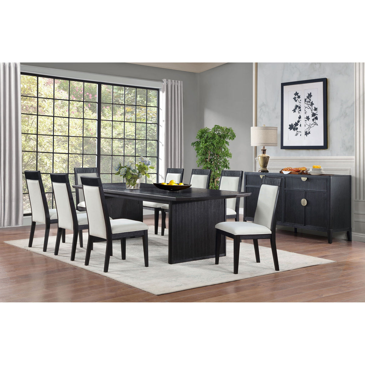 Ennis - Dining Side Chair (Set of 2) - Black