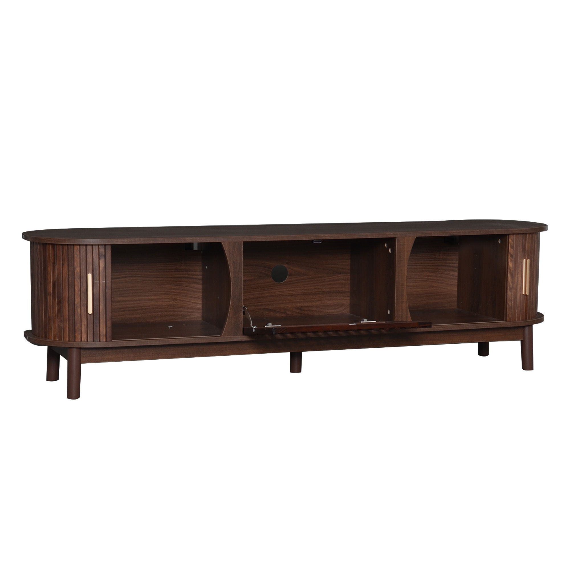 TV Stand, Entertainment Center With Storage