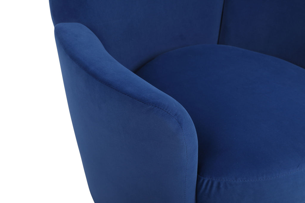 Teddy Swivel Barrel Chair, Swivel Accent Chairs Armchair For Living Room