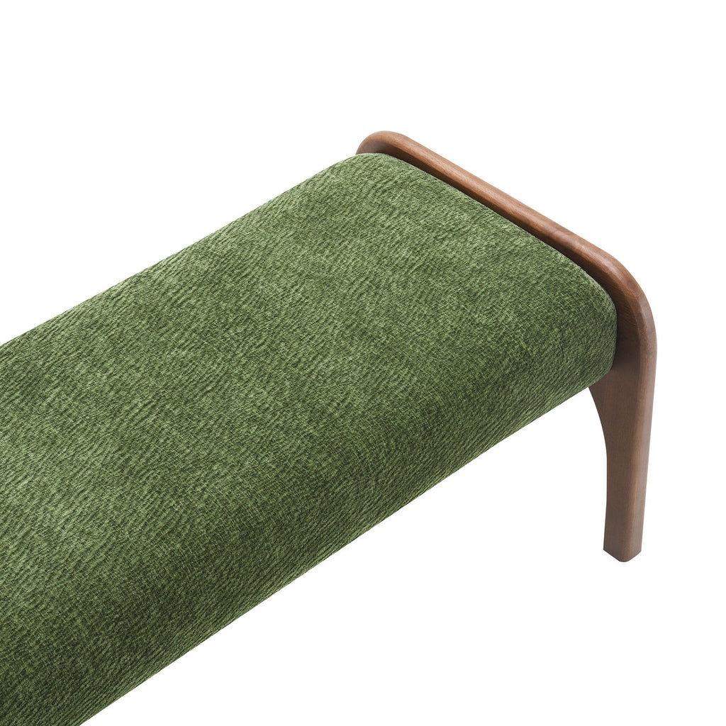 Modern Upholstered Long Bench For Kitchen