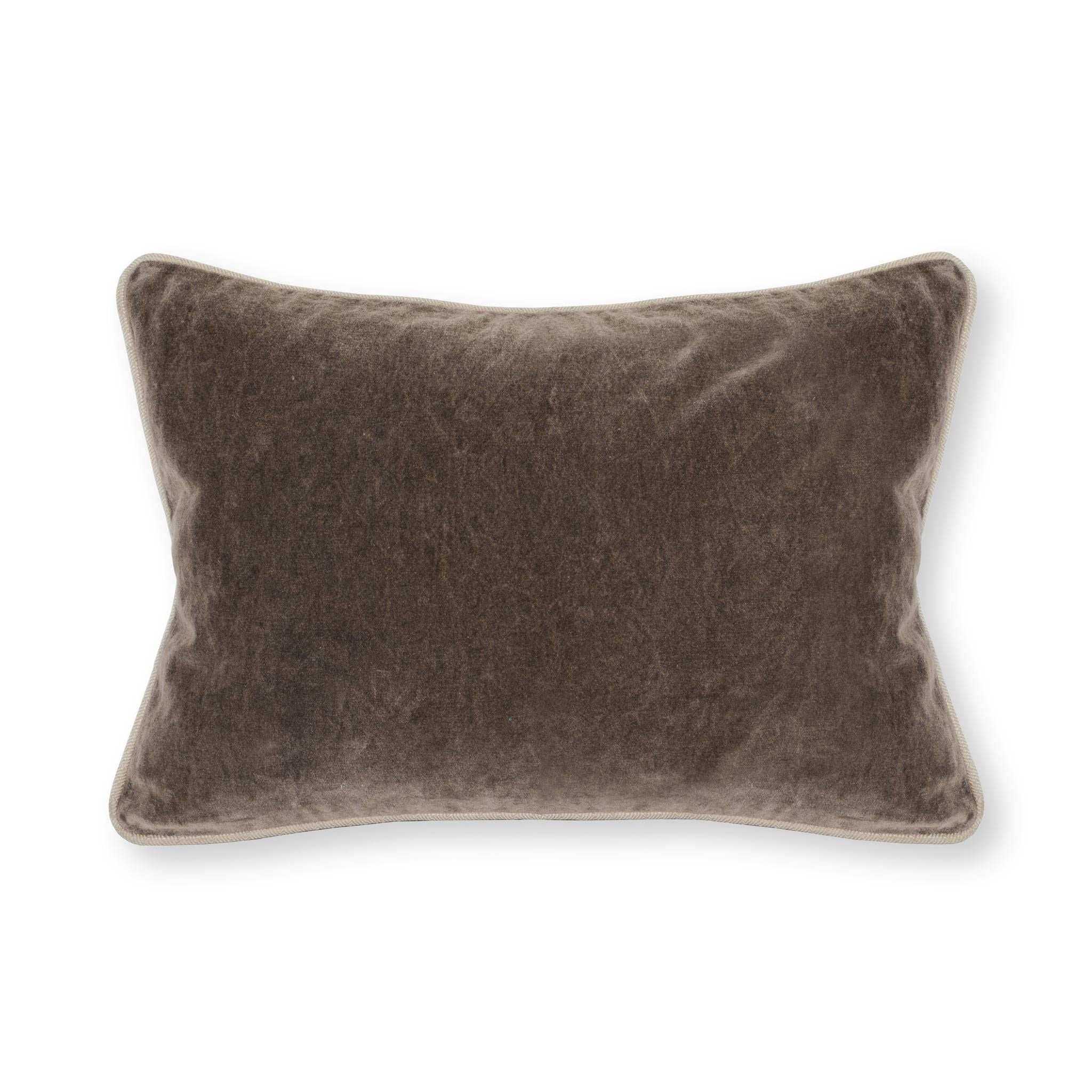 Heirloom Velvet - SLD Pillow - Desert