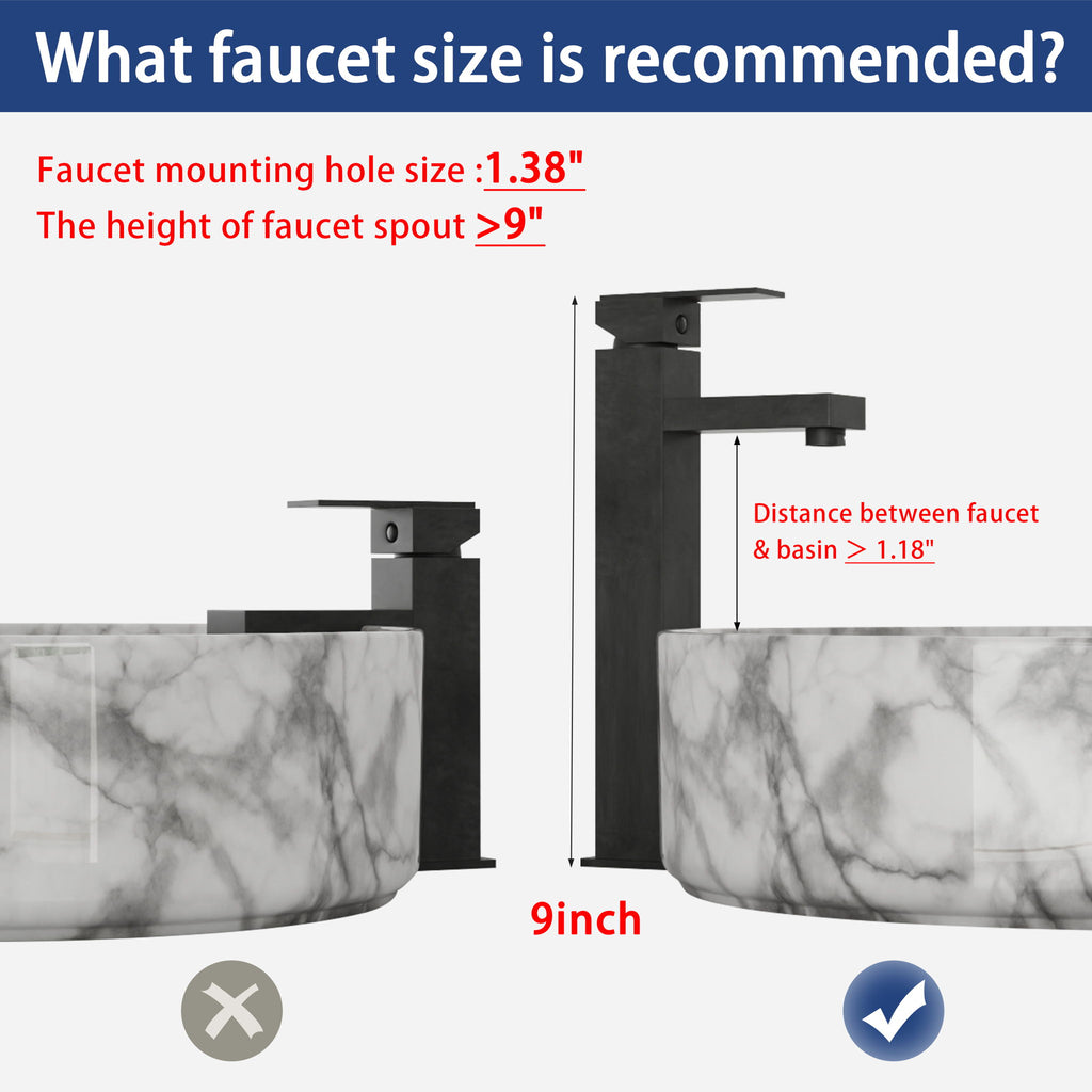 Bathroom Vanity With Art Sink, 2 Soft Close Doors, Float Mounting Design