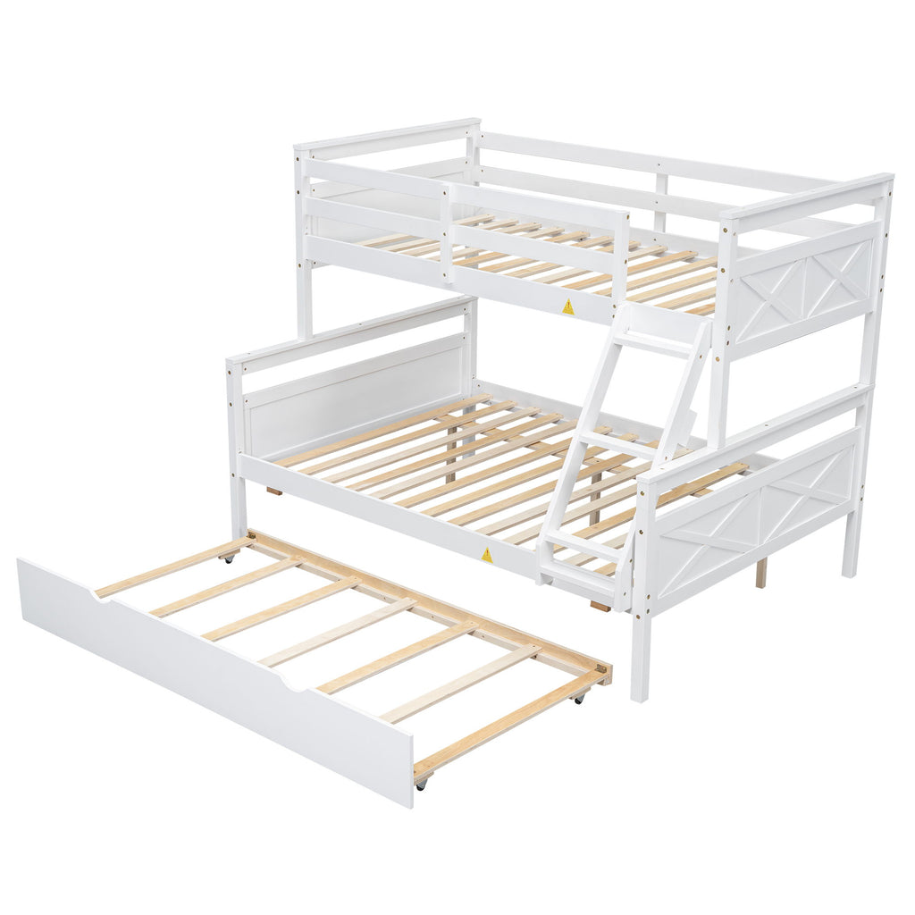 Bunk Bed & Ladder And Safety Guardrail