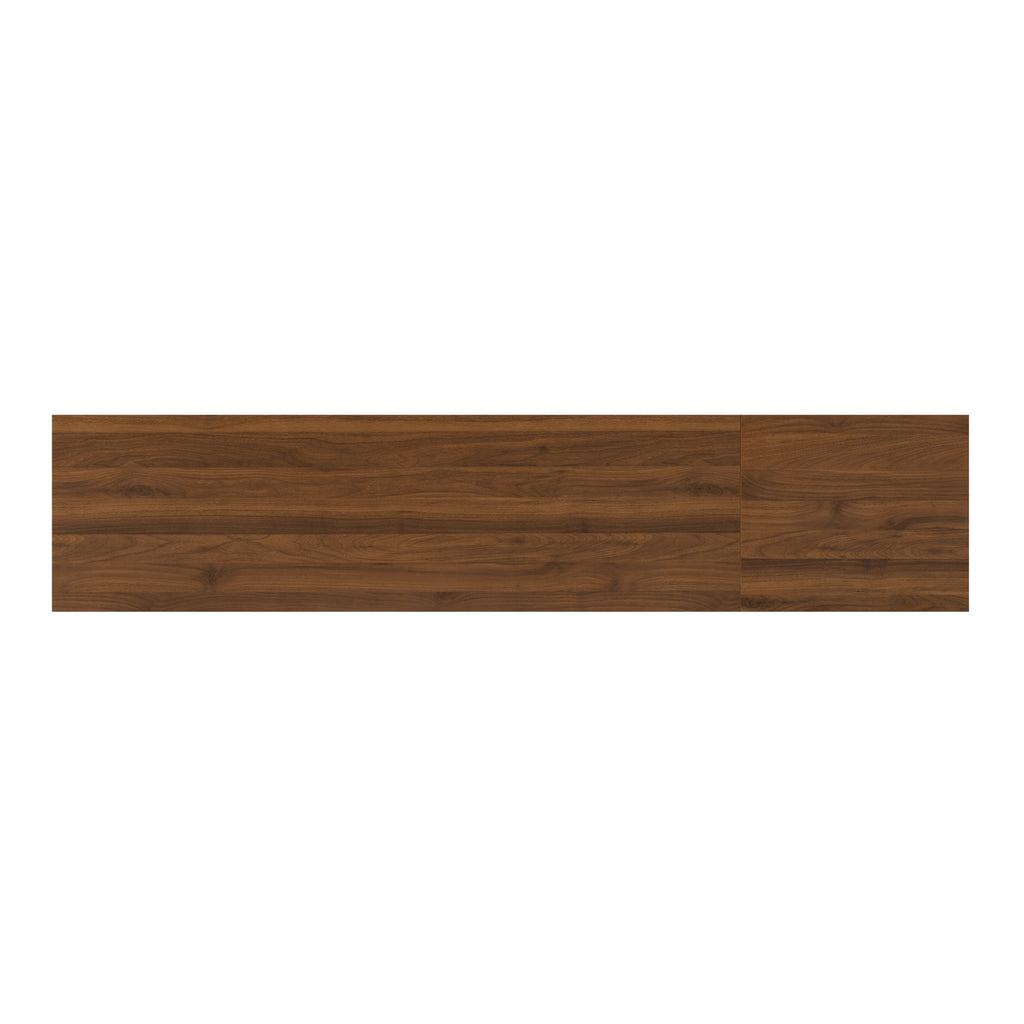 TV Stand, Media Console With Adjustable Shelves - Walnut