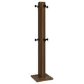 Rawlins - Coat Rack With 8 Hooks - Walnut