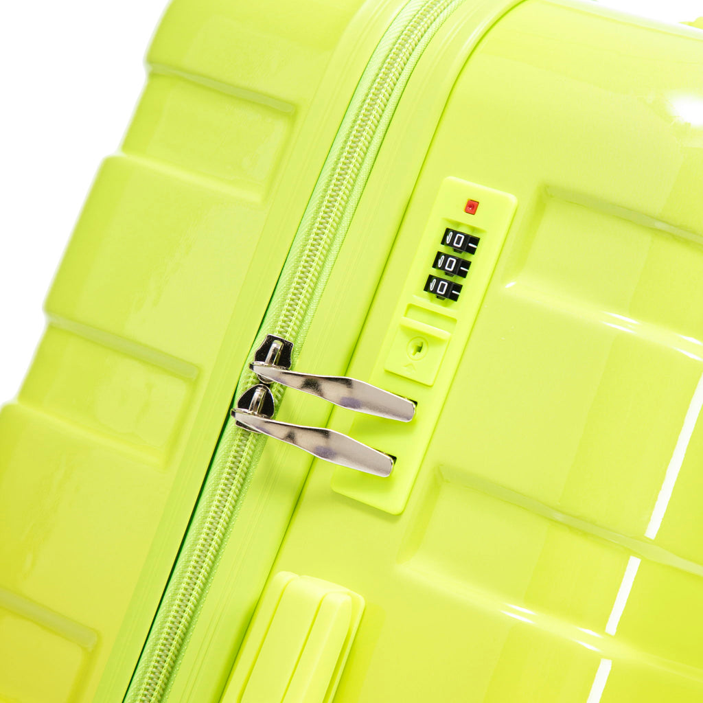 Luggage Set 20" /24" /28" With Combination Lock And Silent Wheels