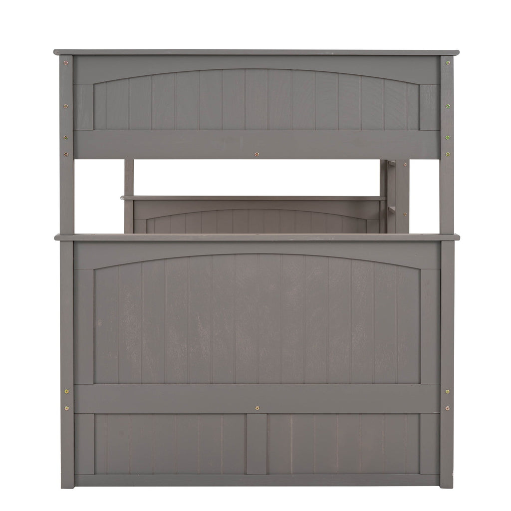 Bunk Bed With Twin Size Trundle, Guardrails