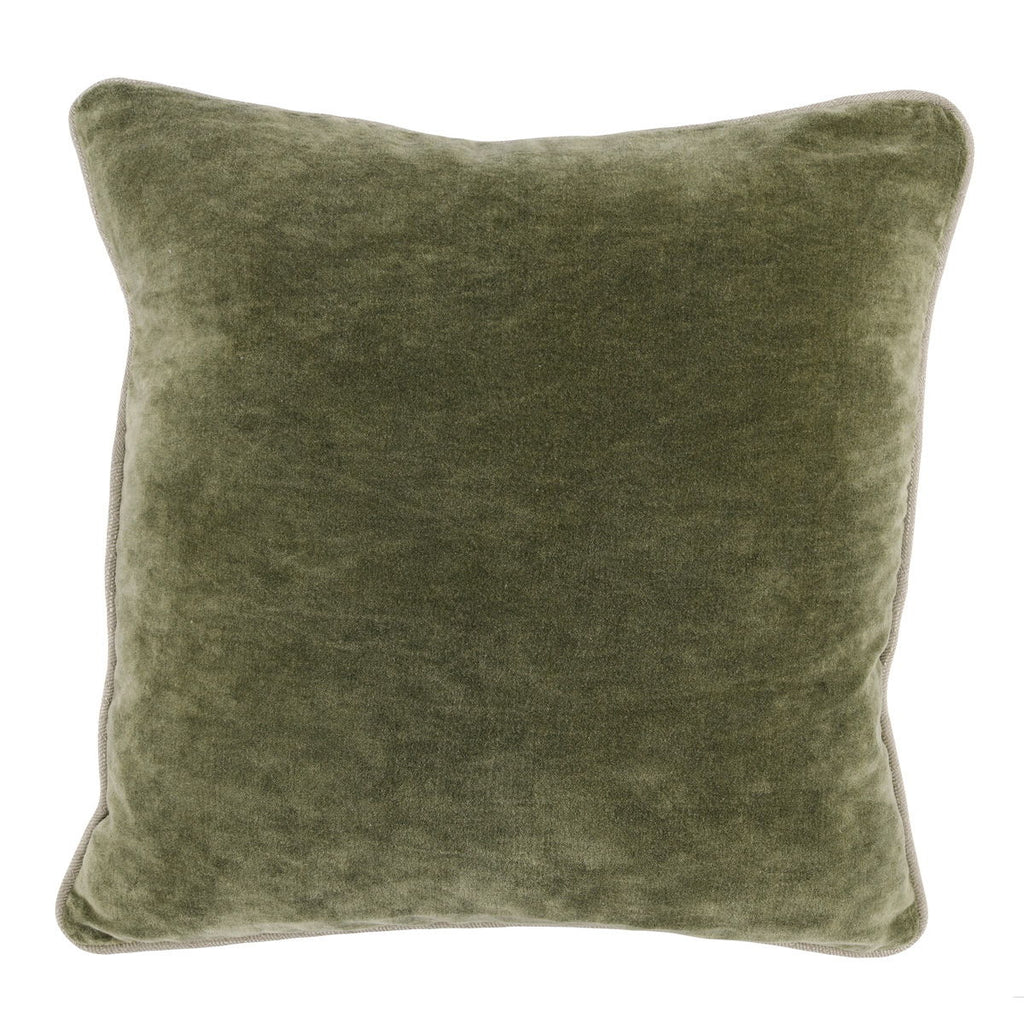 Heirloom Velvet - SLD Pillow - Moss