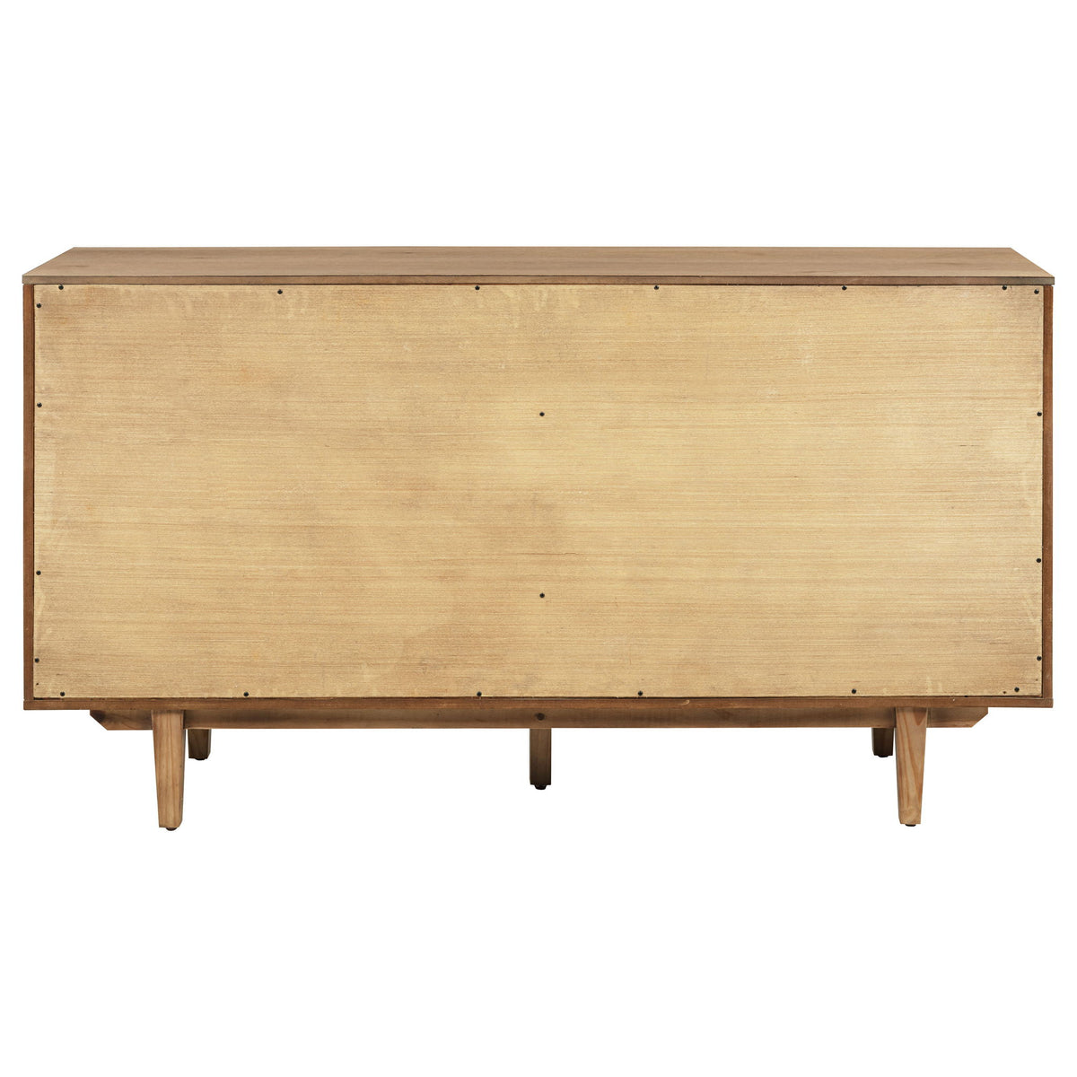4 Door Sideboard With Dual Drawers - Natural
