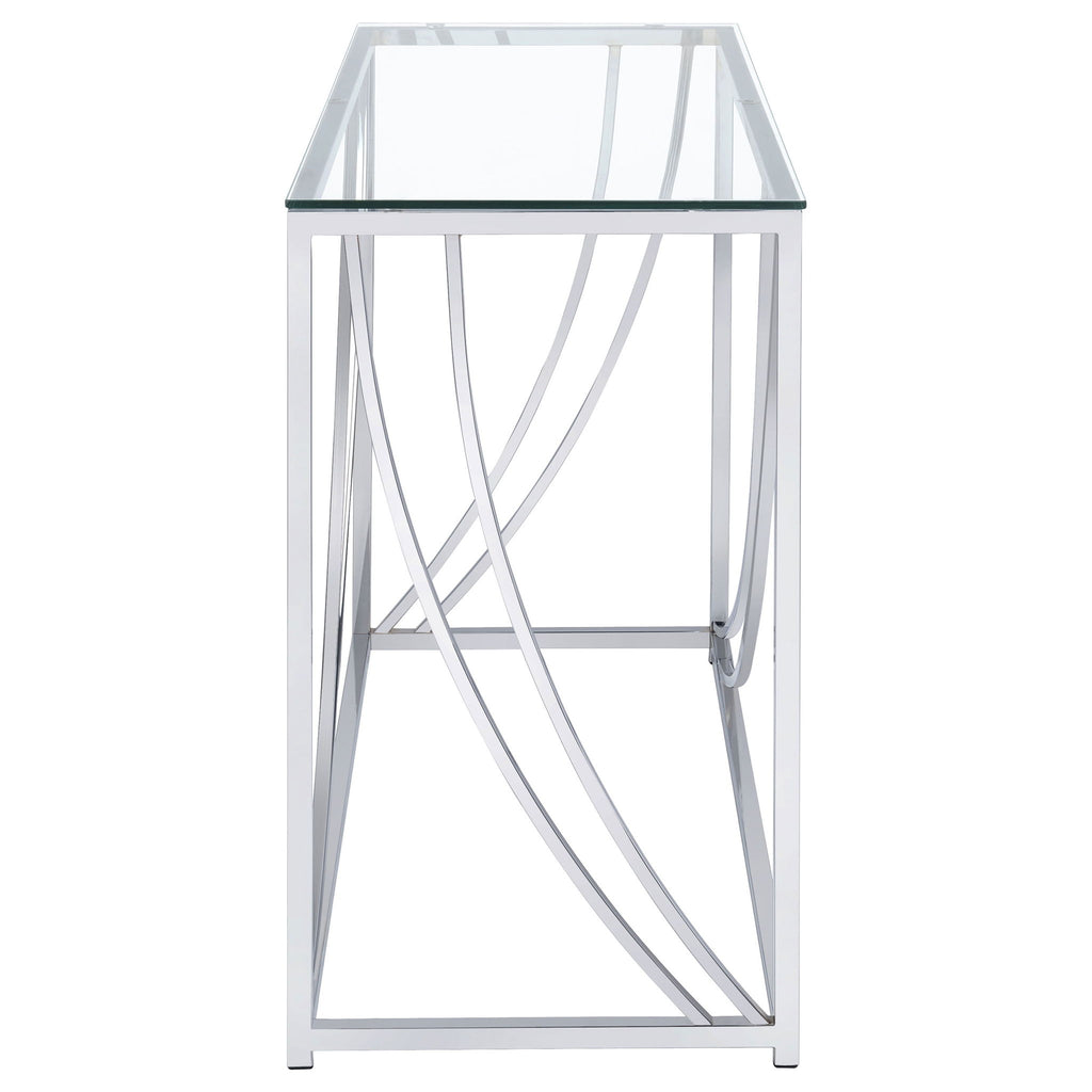 Kempton - Console Table - Chrome
