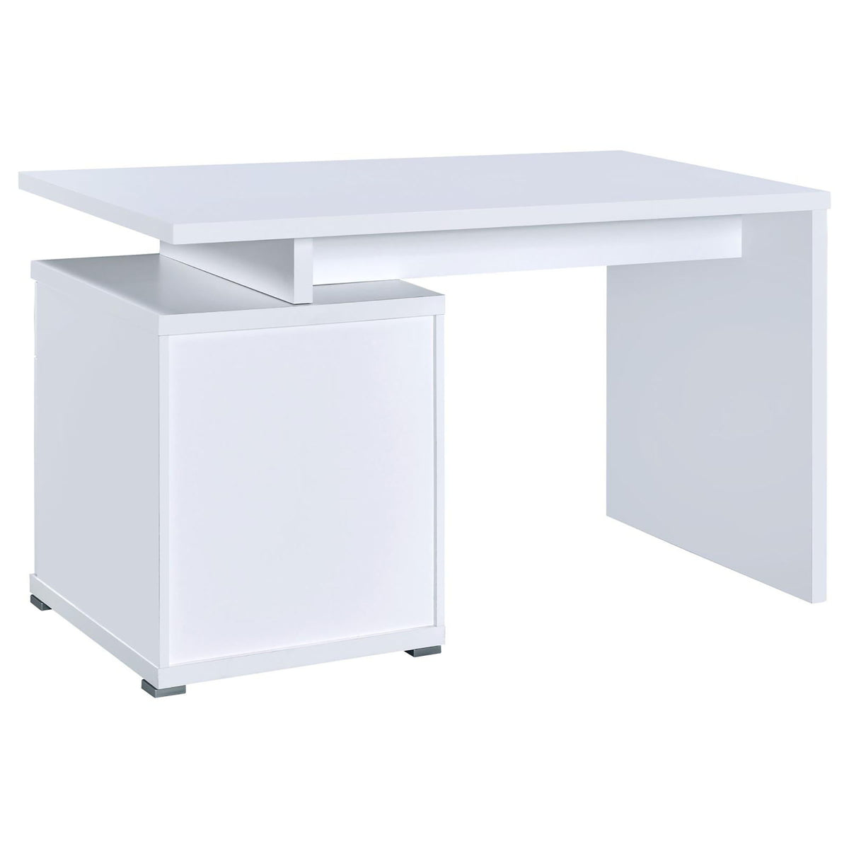 2 Drawer Reversible Office Desk With Modular Design