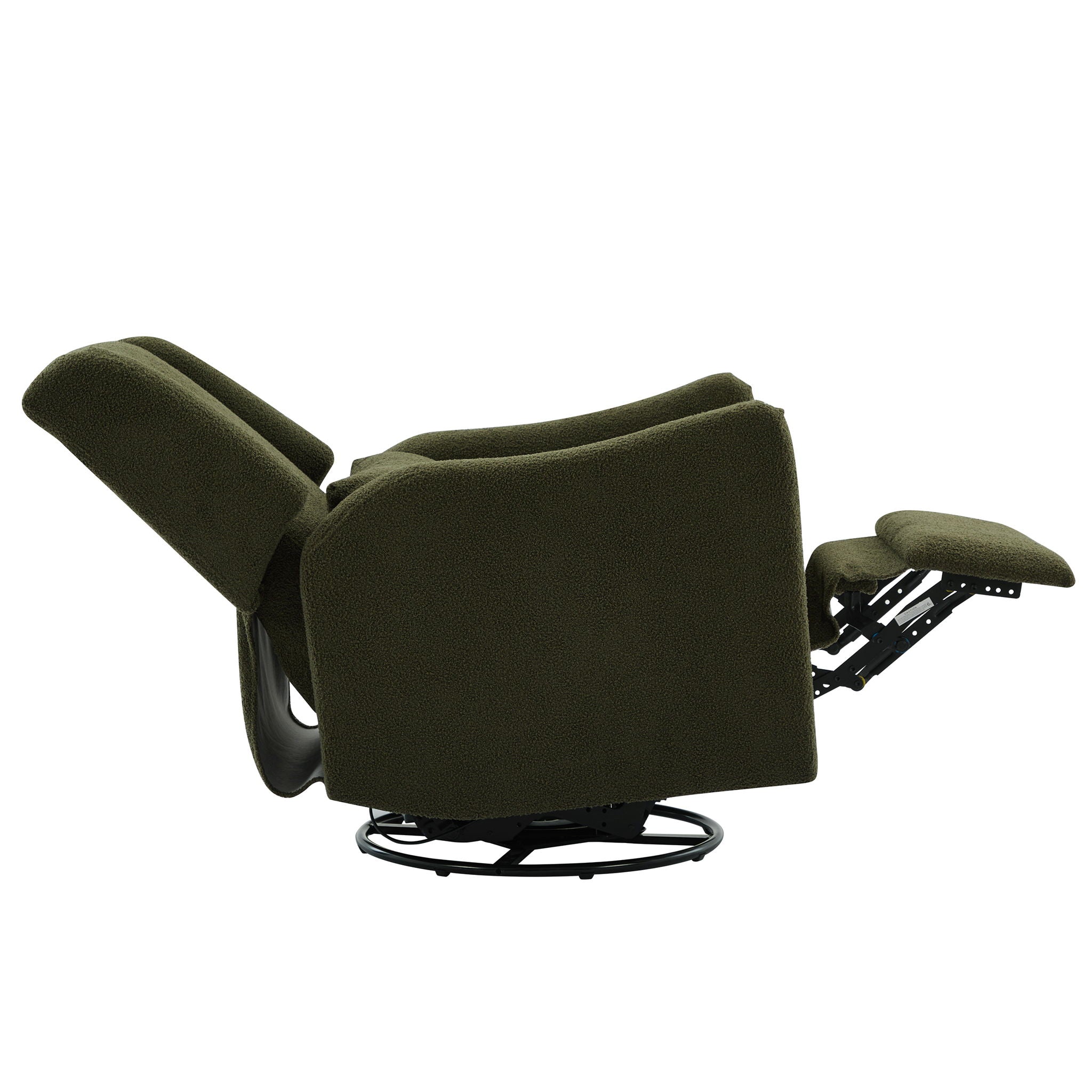 Wide Wingback Swivel Glider Rocker Recliner Chair