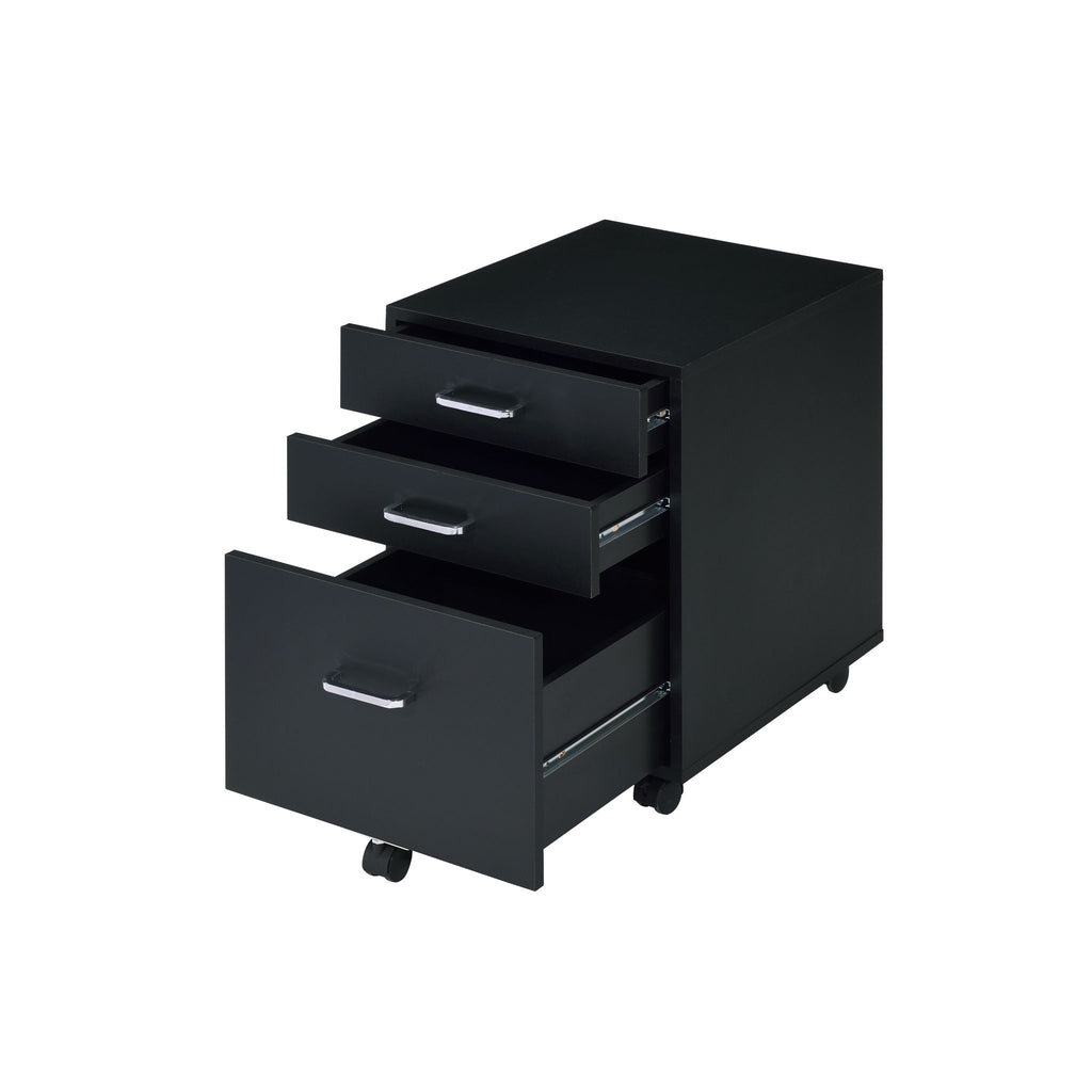 Tennos - Cabinet - Black & Chrome