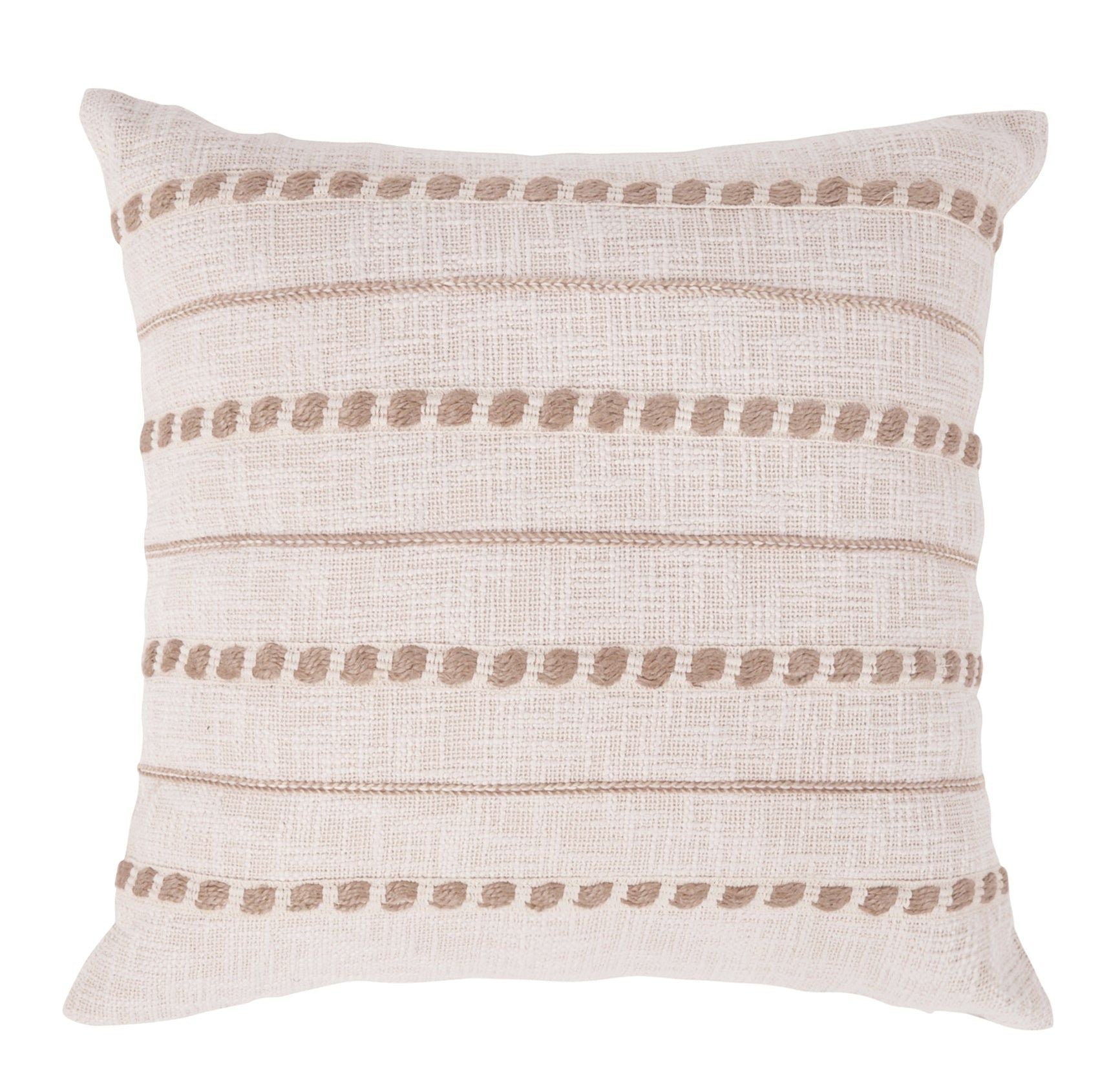 Lago - Pillow - Ivory / Natural