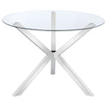 Isolde - Dining Table - Chrome