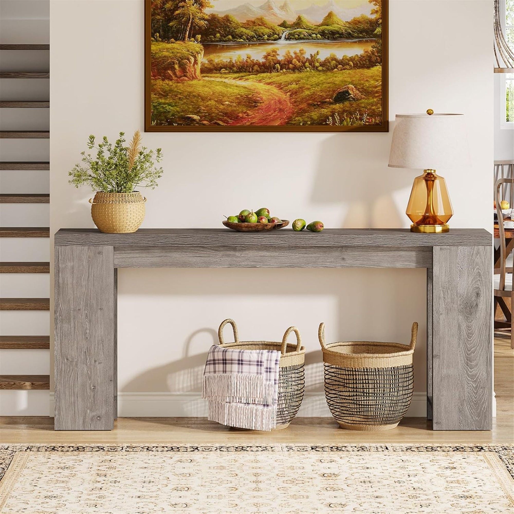 Extra Long Console Table For Living Hallway