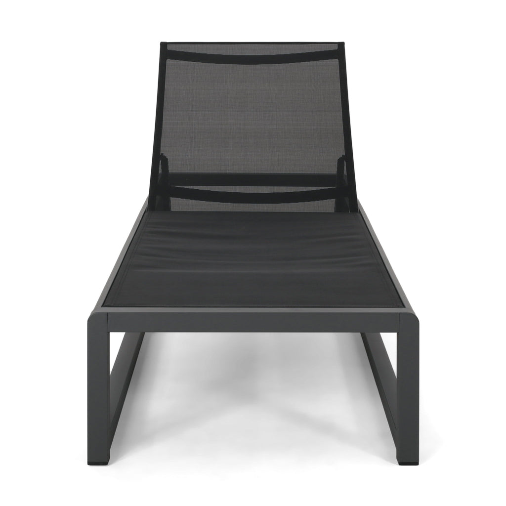 Outdoor Nylon Chaise Lounge, (Set of 2)