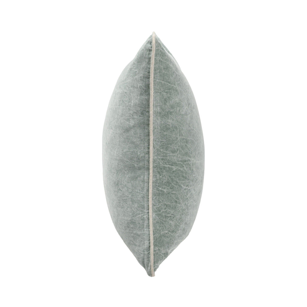 Heirloom Velvet - SLD Pillow - Bay Green