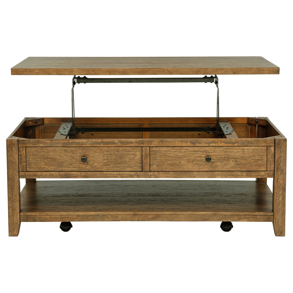 Castleton - Mobile Lift-Top Coffee Table