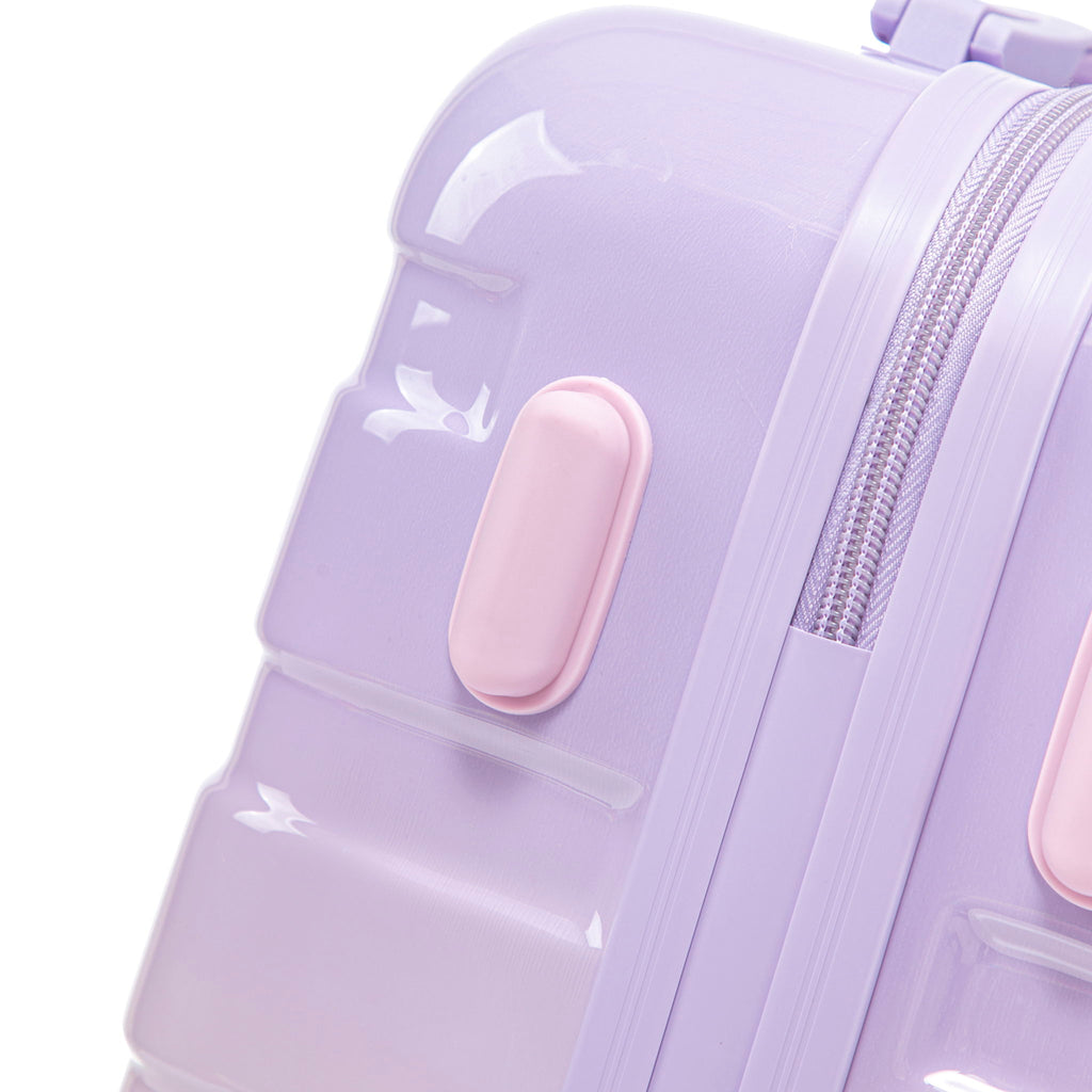 Luggage Set 14" / 20" With Combination Lock And Cosmetic Case