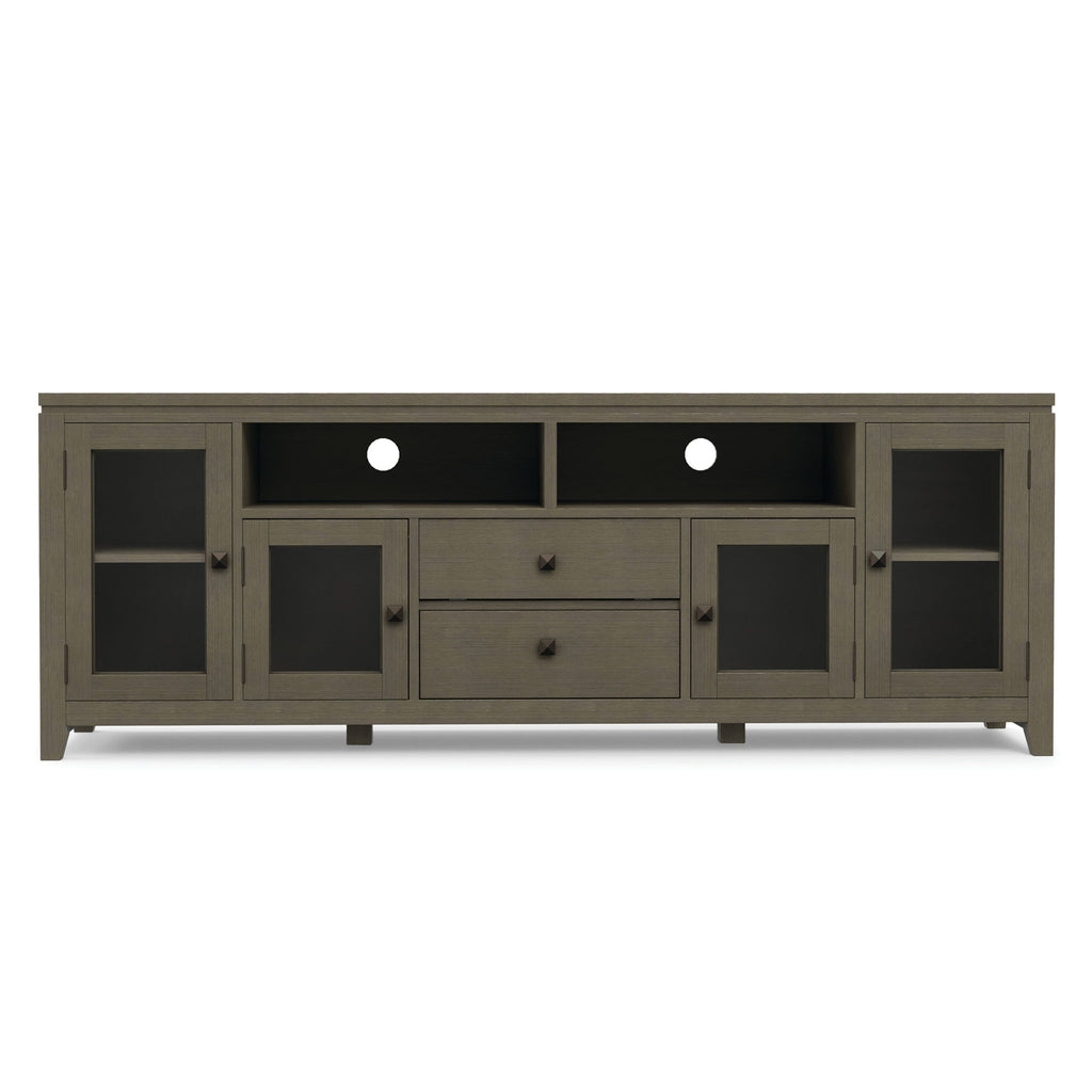 Cosmopolitan - Wide TV Media Stand - Farmhouse Gray