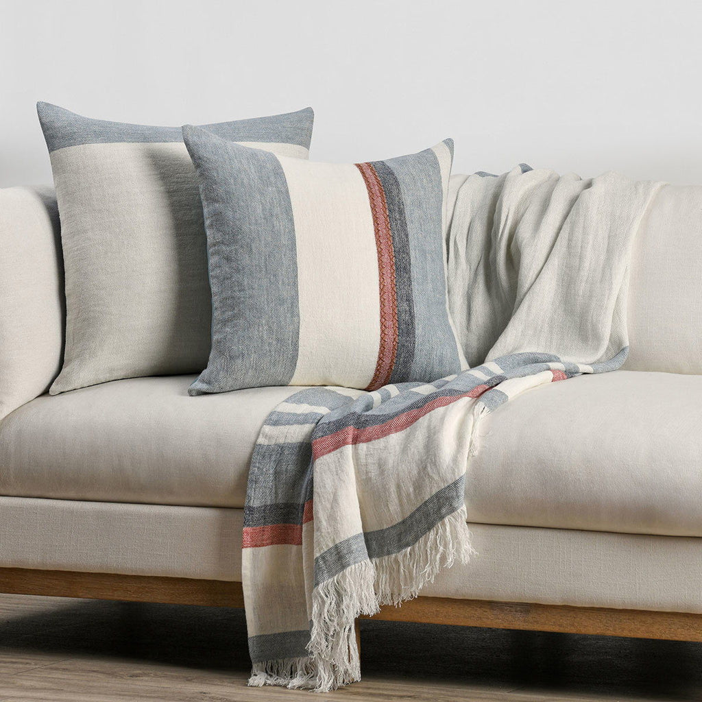 Taylor - BW Pillow - Blue Multi