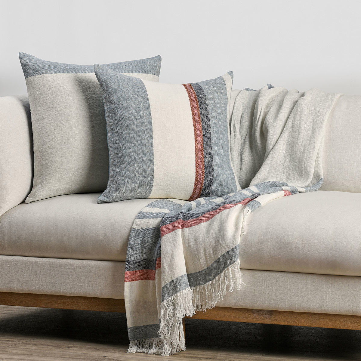 Taylor - BW Pillow - Blue Multi