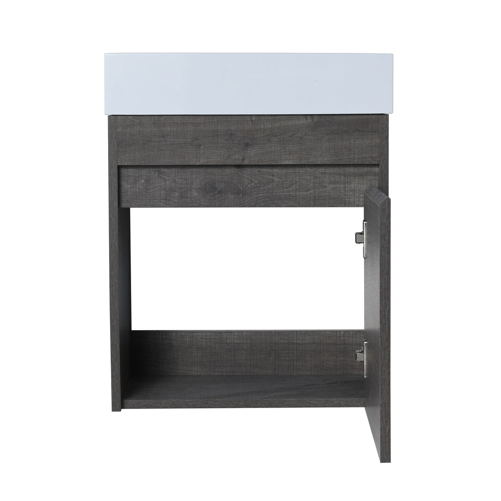 Sink Floating Bathroom Vanity With Soft Close Cabinet Door