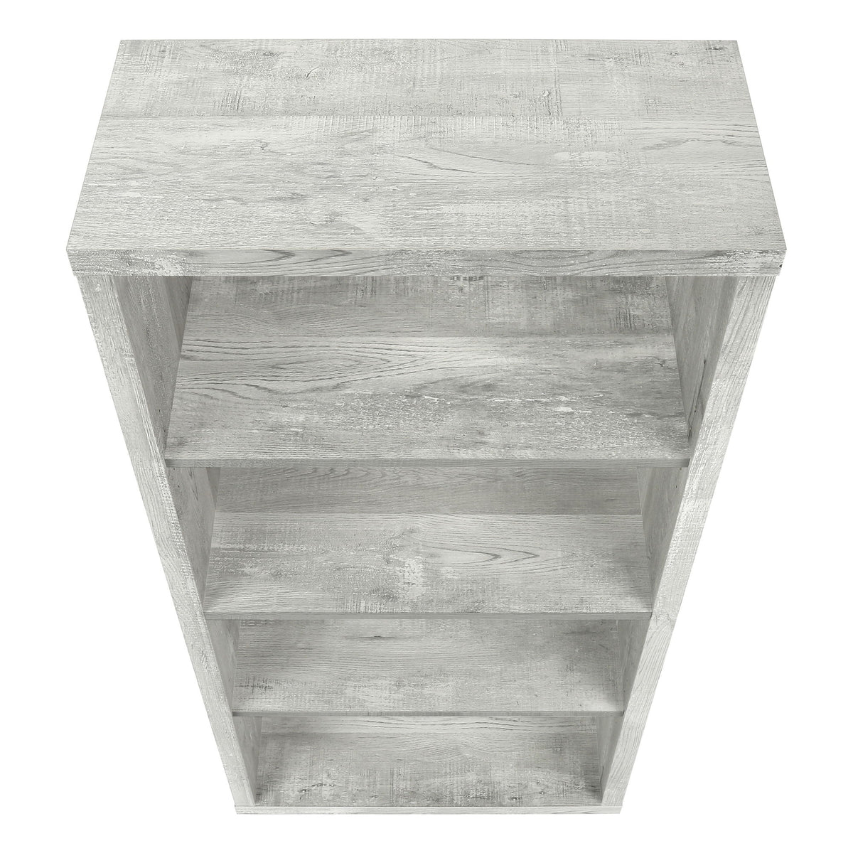Bookshelf, Bookcase, Etagere, 5 Tier, For Office, Contemporary & Modern - Gray