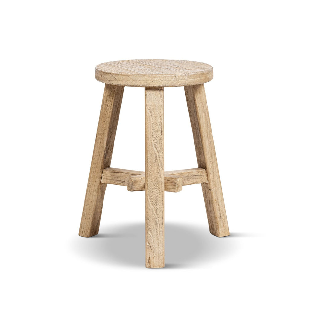 Linden - Round Stool - Light Brown