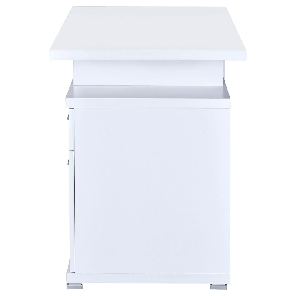 2 Drawer Reversible Office Desk With Modular Design